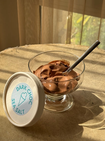 Fahad's Dark Chocolate Sea Salt Ice Cream